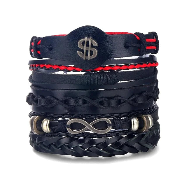 IFMIA Vintage Multi-layer Leather Bracelet Ladies Men's Bracelet Jewelry Bracelets Bangles New Style Party Gift Bohemian Gifts