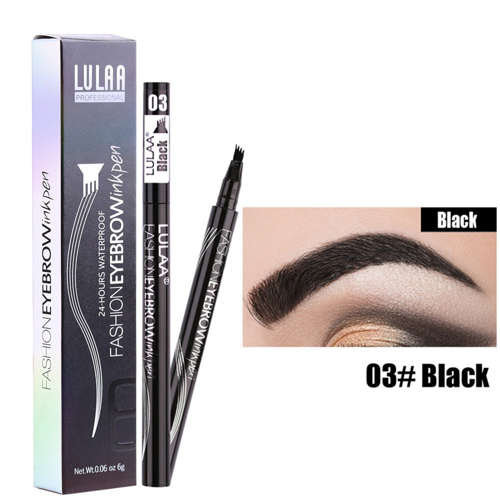 6 tint dye Waterproof  eyebrow pencil eyebrow shadow for eyebrows  makeup Waterproof Long Lasting  Sketch Liquid eyebrow wax
