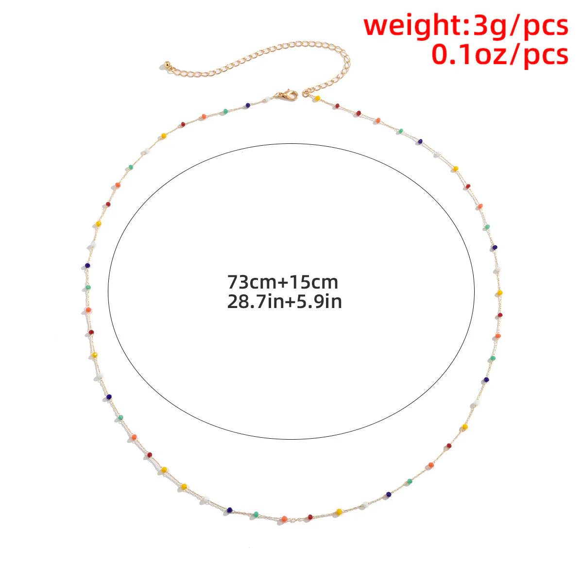 Lacteo Trendy Colorful Rhinestone Beads Belly Waist Chain Beach Star Heart Shape Pendant Sexy Body Chain Women's Jewelry Party