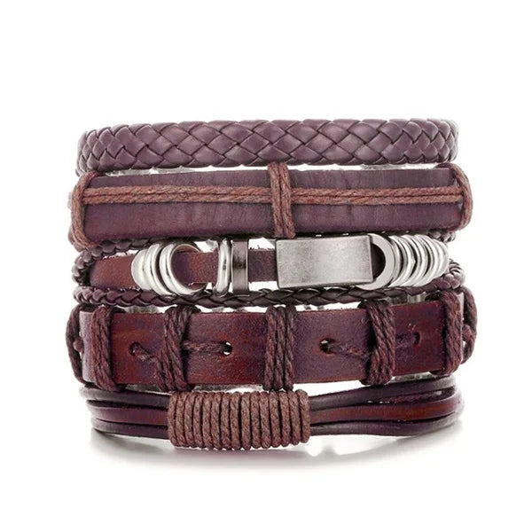 IFMIA Vintage Multi-layer Leather Bracelet Ladies Men's Bracelet Jewelry Bracelets Bangles New Style Party Gift Bohemian Gifts