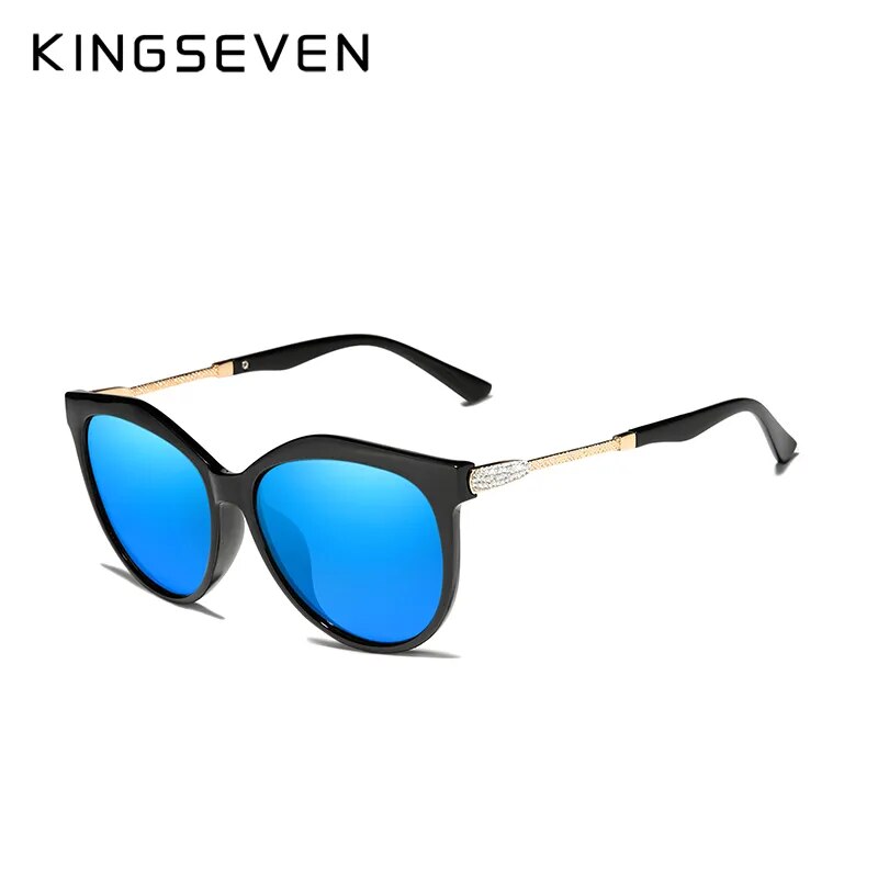 KINGSEVEN 2022 Polarized Women's Sunglasses Gradient Lens Luxury Sun glasses Brand Lentes de sol Mujer