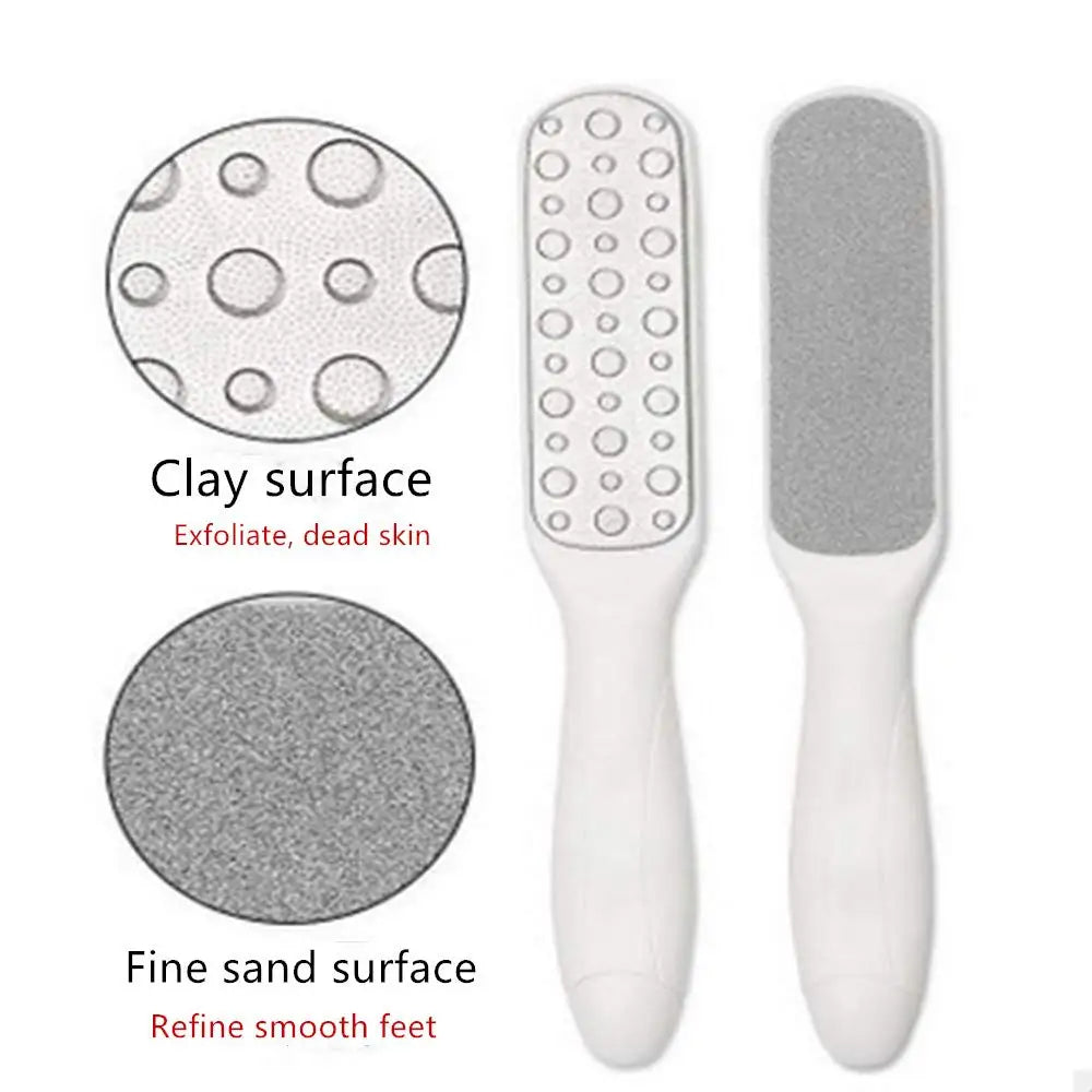 Foot Rasp File And Callus Remover Double Side Scrubs Scrubber Foot Care Pedicure Metal Surface Tool Remove Hard Skin