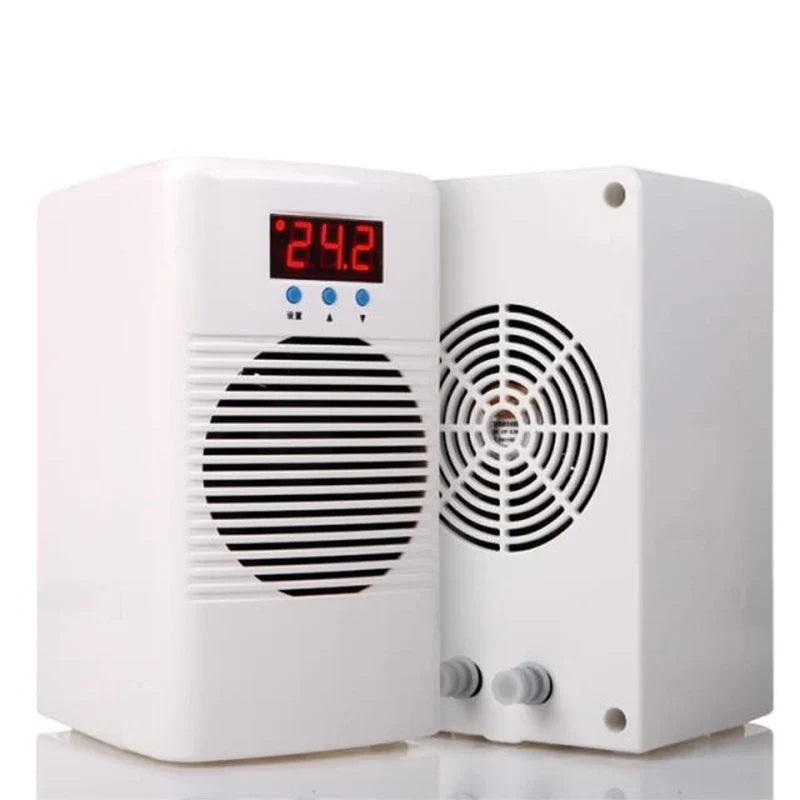 Electronic water chiller home chiller mini fish tank cooling refrigerator aquarium cooling and heating mute ice water machine