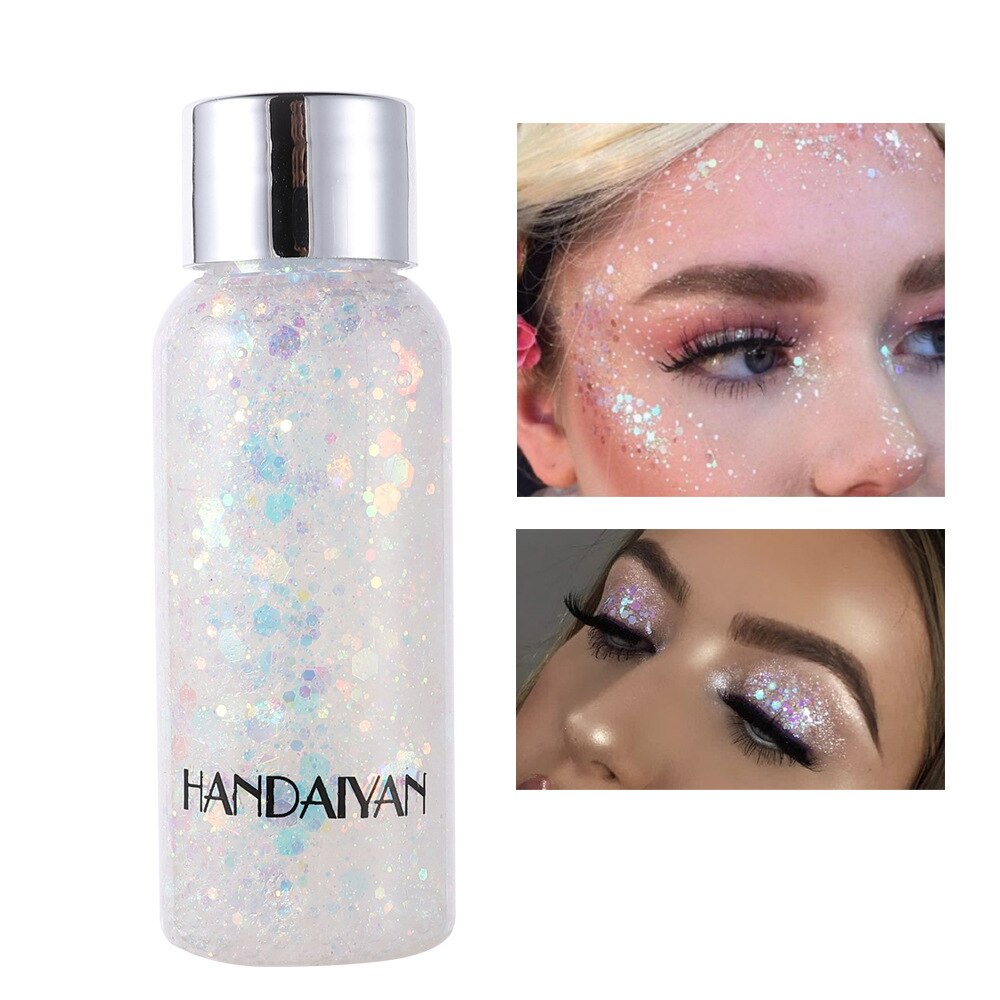 Shiny Eye Glitter Eyeshadow Nail Hair Body Face Sequins   Pigment for Eyes Glitter Eyeshadow Festival Party Glitter косметика