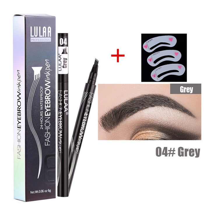 6 tint dye Waterproof  eyebrow pencil eyebrow shadow for eyebrows  makeup Waterproof Long Lasting  Sketch Liquid eyebrow wax