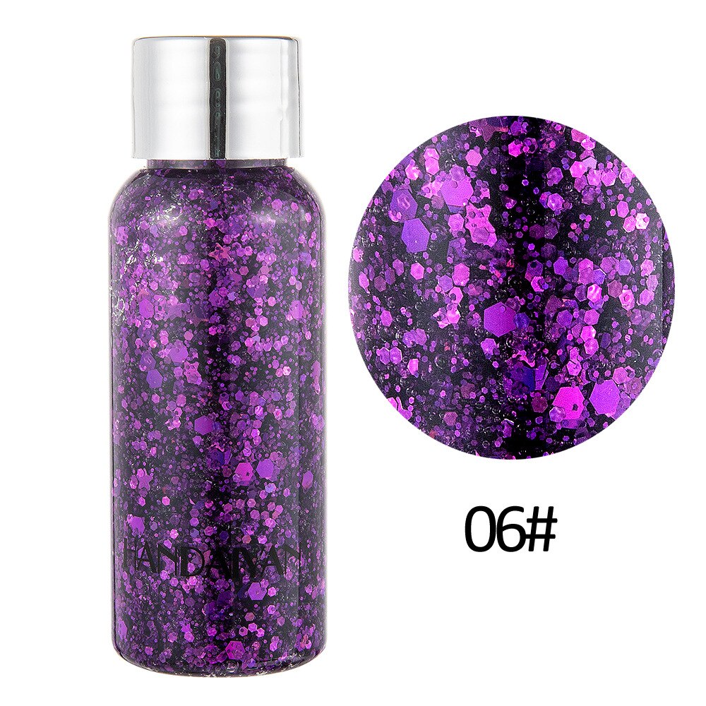 Shiny Eye Glitter Eyeshadow Nail Hair Body Face Sequins   Pigment for Eyes Glitter Eyeshadow Festival Party Glitter косметика