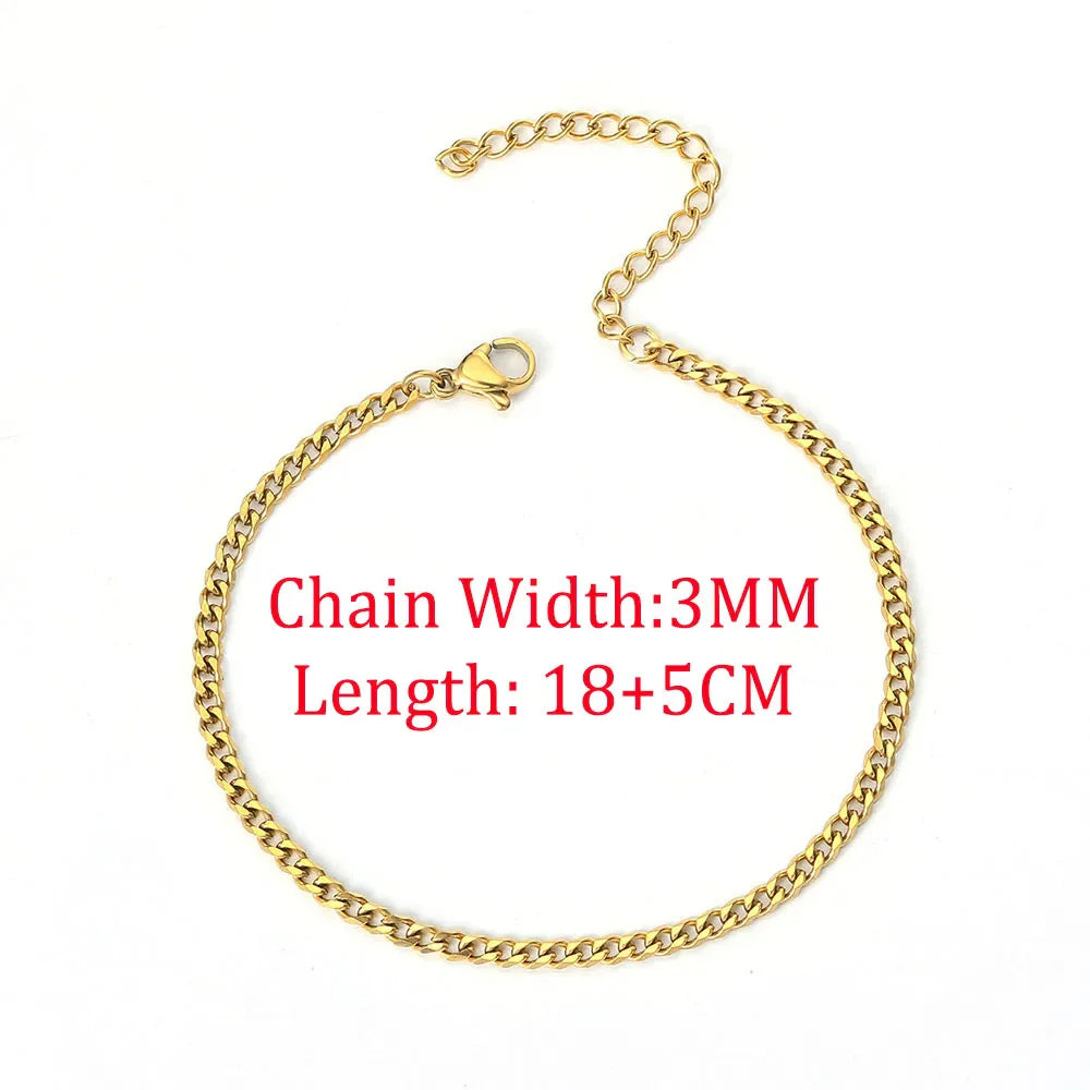 Women's jewelry Twist Bracelet For Women Friends Gifts Rose Gold Color Simple Bangle Hand Chains Kpop jewellery Wholesale KBH064