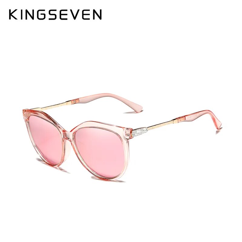 KINGSEVEN 2022 Polarized Women's Sunglasses Gradient Lens Luxury Sun glasses Brand Lentes de sol Mujer