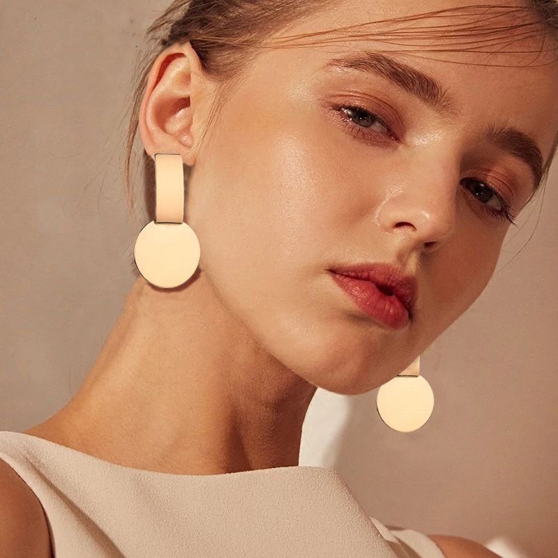 New Crystal Flower Drop Earrings for Women Fashion Jewelry Gold Colour Rhinestones Earrings Gift for Party Best Friend