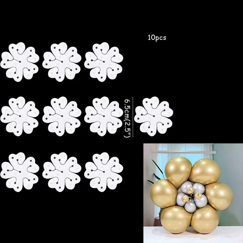Balloon Garland Arch Decorating Strip Balloon Tape clip for Birthday Wedding Bridal Shower Baby Shower Party decor globos balls