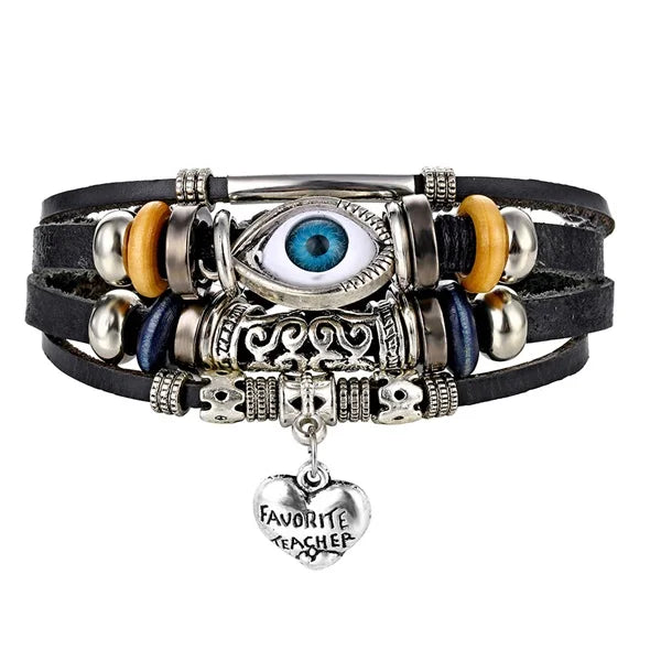 IFMIA Vintage Multi-layer Leather Bracelet Ladies Men's Bracelet Jewelry Bracelets Bangles New Style Party Gift Bohemian Gifts