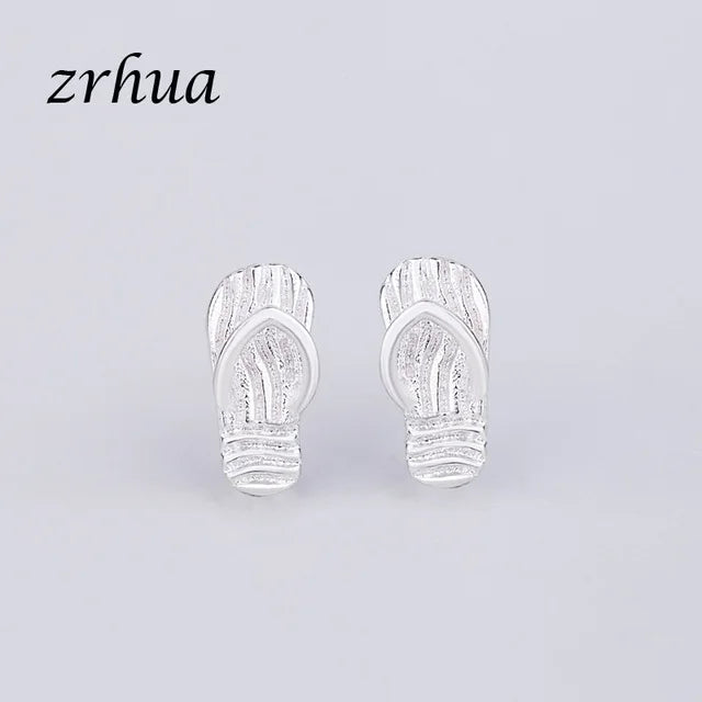 Newest 925 Sterling Silver Needle Women's Jewelry Cute Chic Stud Earrings for School Girls Kids Lady Birthday Gifts S925 Stamp