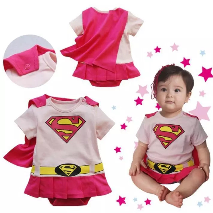 Baby Boy Anime Romper Cartoons Long Sleeve + Smock Halloween Christmas Costume Gift Boys Summer Rompers Spring Autumn Clothing