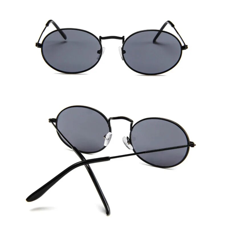 DYTYMJ New Arrival 2023 Women's Sunglasses Retro Oval Sunglasses Women Brand Designer Eyeglasses Vintage Luxury Female Shades