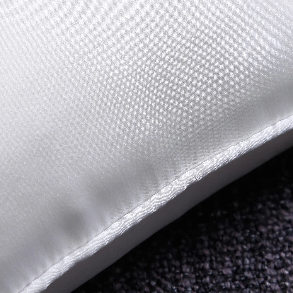 LILYSILK 100 Silk Filled Pillow Silk Shell 1 Pcs Pure Natural Filling for Sleeping Luxury Home Textile Free Shipping