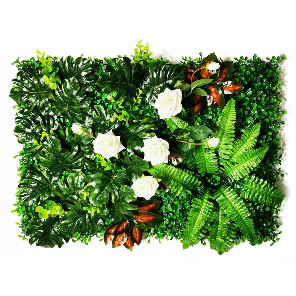 Home Decoration Artificial Plant Lawn Grass Green Moss Fake Wall  Garden Outdoor Interior Decor