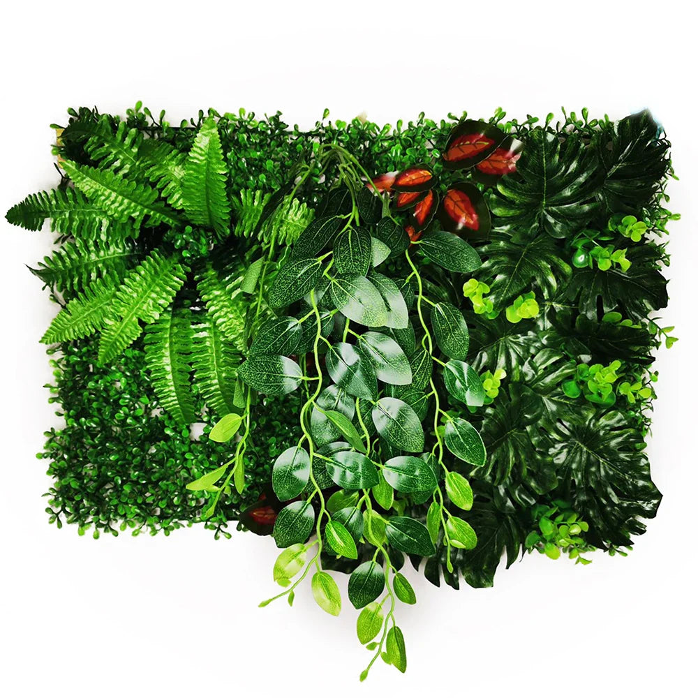 Home Decoration Artificial Plant Lawn Grass Green Moss Fake Wall  Garden Outdoor Interior Decor
