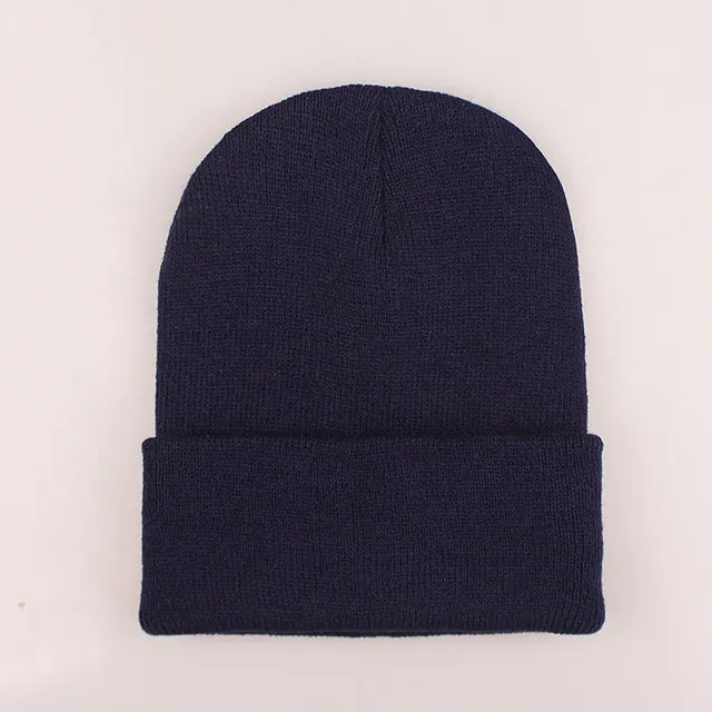 Winter Hats for Woman New Beanies Knitted Fluorescent Cute Hat Girls Autumn Female Beanie Caps Warmer Bonnet Ladies Casual Cap
