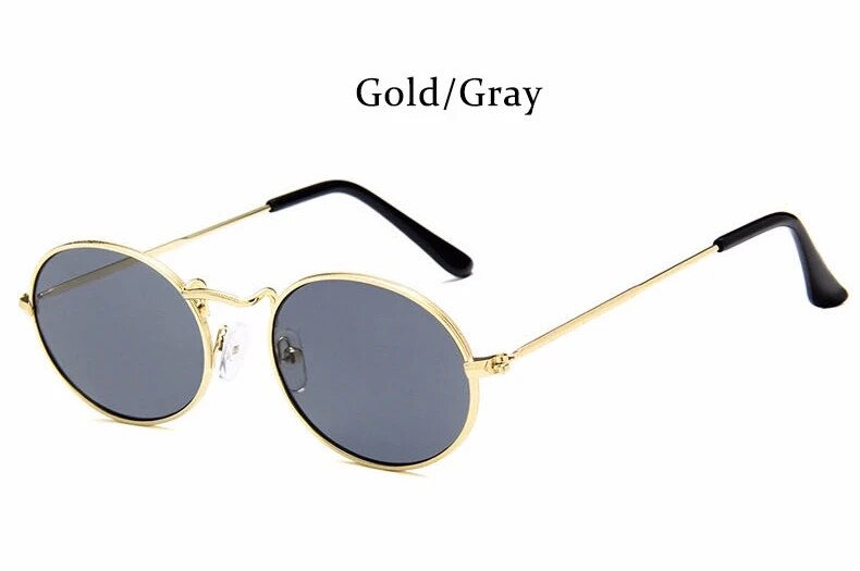 DYTYMJ New Arrival 2023 Women's Sunglasses Retro Oval Sunglasses Women Brand Designer Eyeglasses Vintage Luxury Female Shades