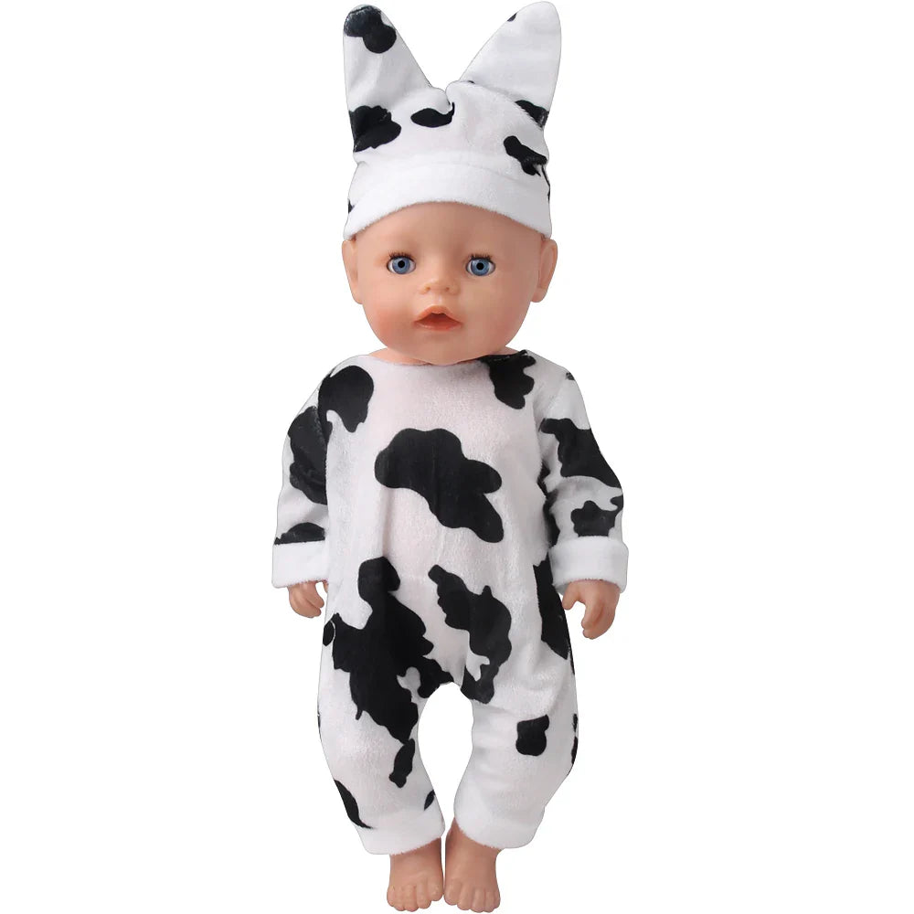 43 Cm Boy American Dolls Uniforms Unicorn Queen Born Baby Toys 18 Inch Doll Gift f41