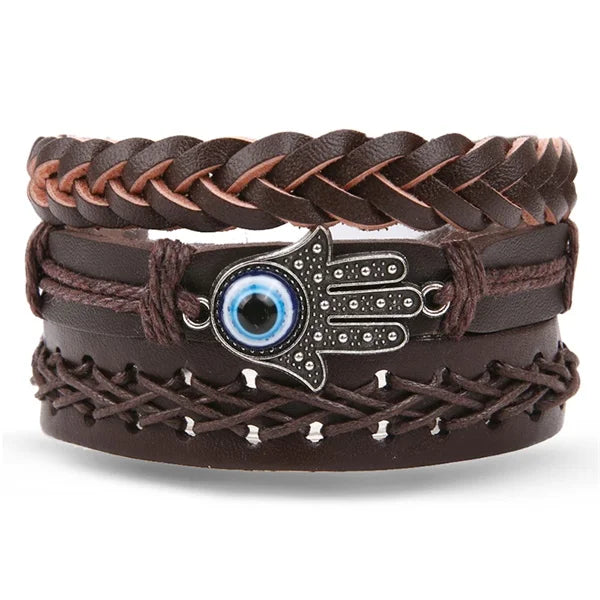 IFMIA Vintage Multi-layer Leather Bracelet Ladies Men's Bracelet Jewelry Bracelets Bangles New Style Party Gift Bohemian Gifts
