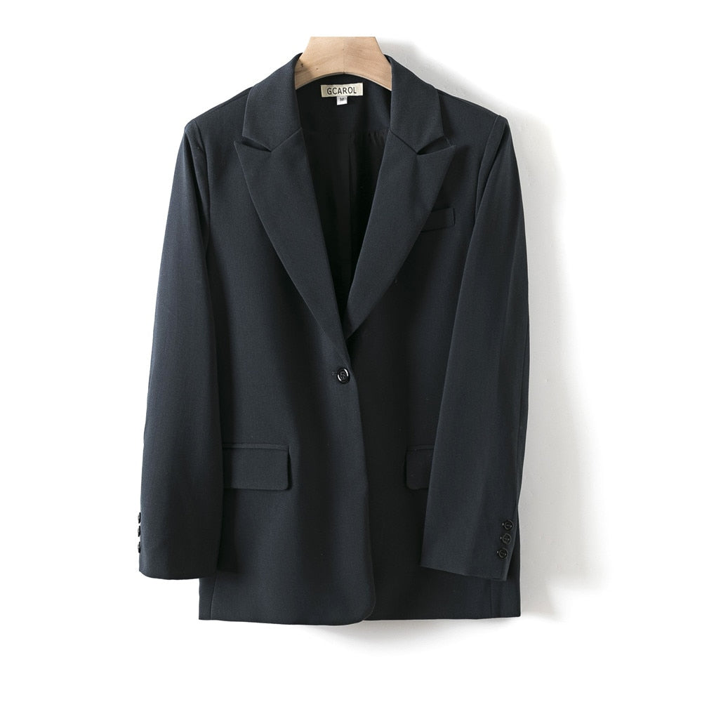 EtherealBe Blue Tailored office wear pantsuit for women