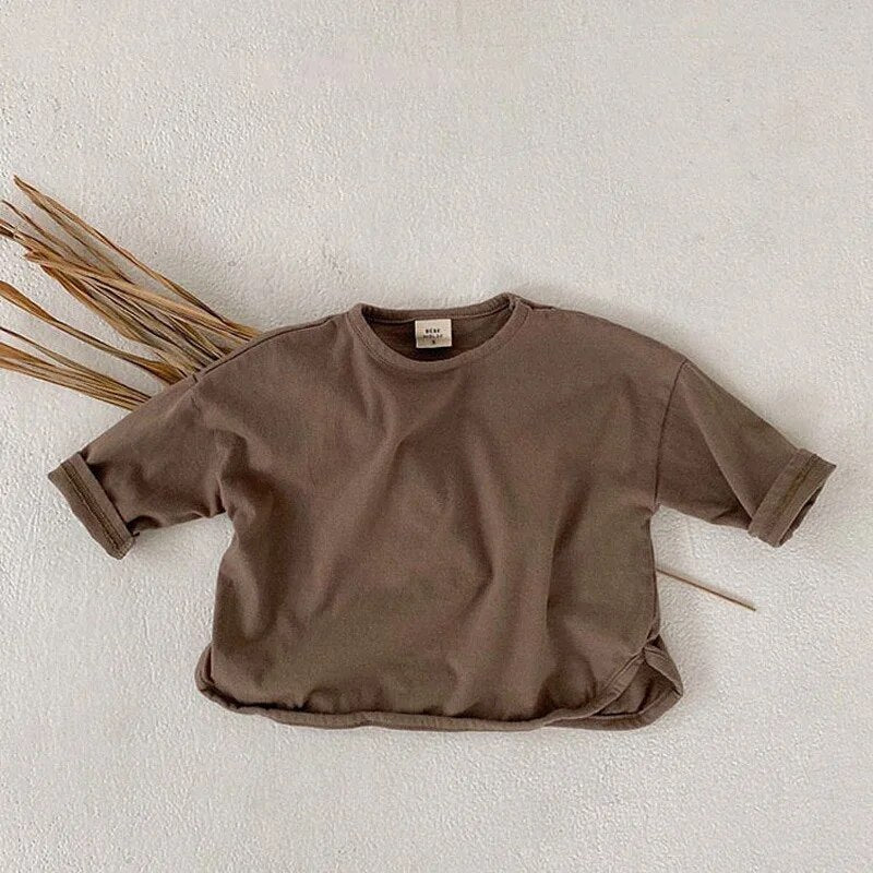 2023 Children Clothing Autumn Girls T-shirts Baby Boys Sports Long Sleeve Tops Tees Shirt Enfant Clothes Spring Fashion Shirts