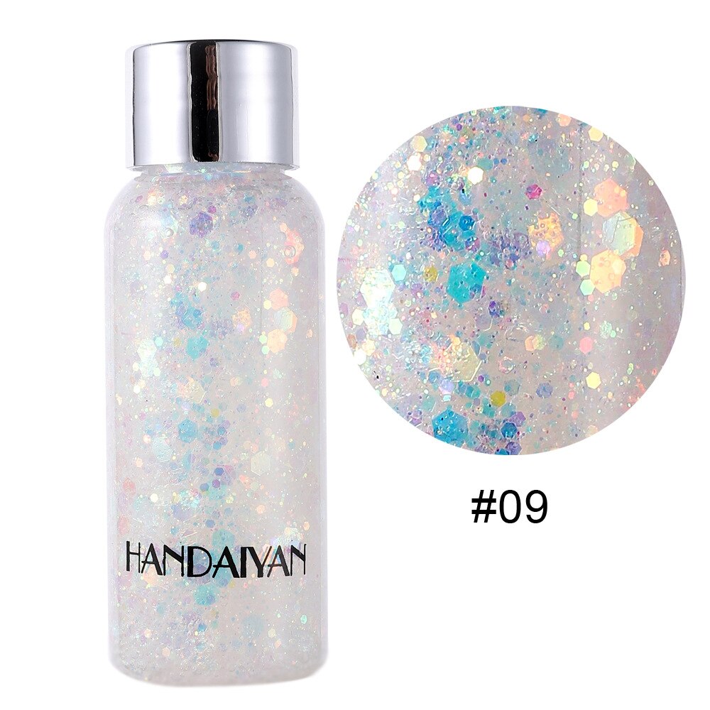 Shiny Eye Glitter Eyeshadow Nail Hair Body Face Sequins   Pigment for Eyes Glitter Eyeshadow Festival Party Glitter косметика