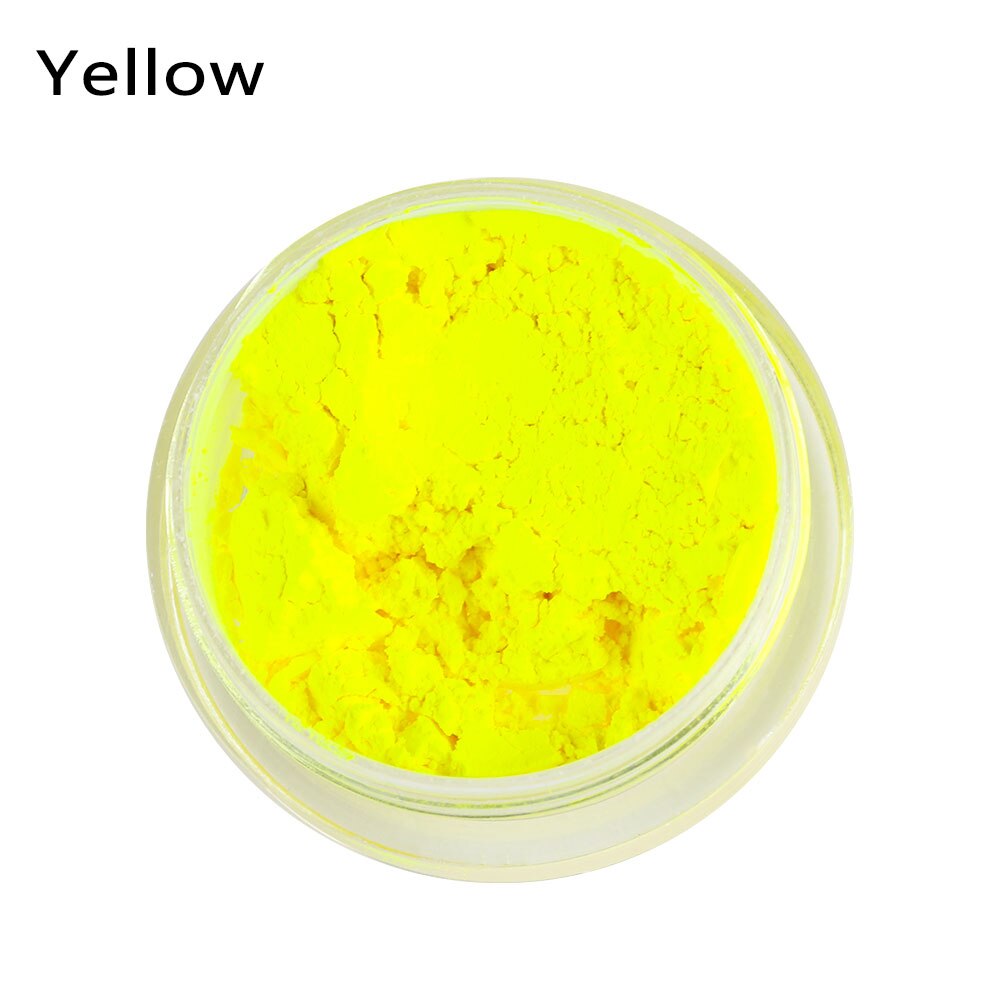 1PC NEON Eyeshadow Loose Powder Pigment Cosmetic Matte Mineral Spangle Nail Powder Shimmer Shining Eye Shadow Makeup Tool