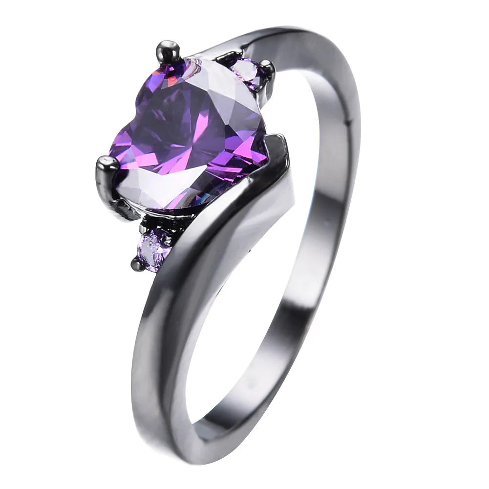 Punk Skull Retro Gothic Rings for Women Men Halloween Goth Witchcraft Accessories Black Color Rings Fashion Jewelry Gifts R623