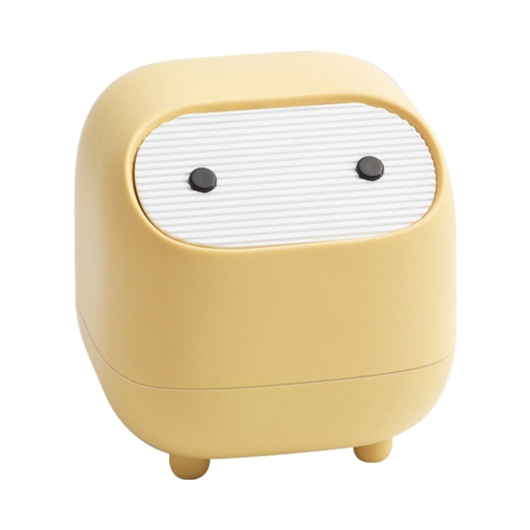 Desktop Trash Can Mini Dual-layer Push Trash Bin