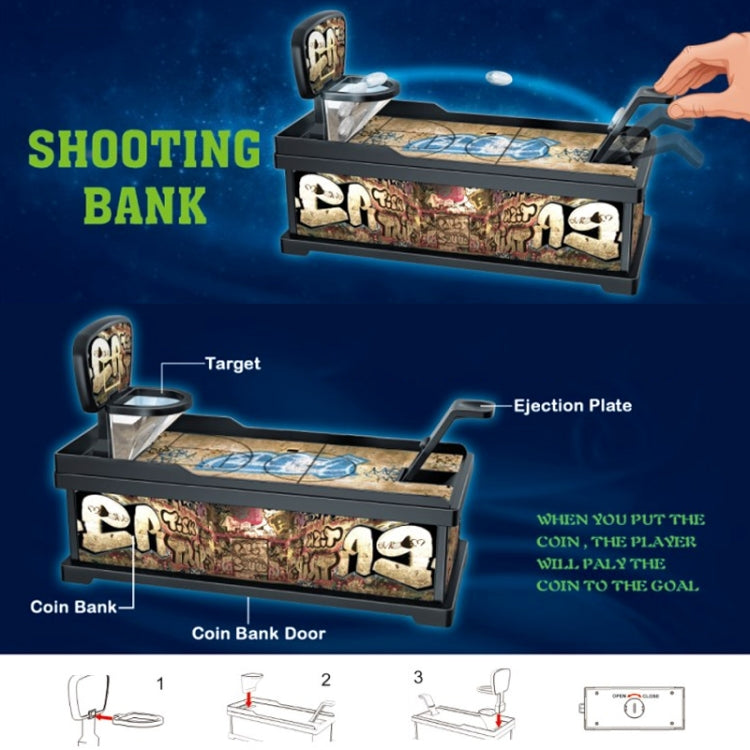 Creative Decompression Coin Shooting Bank Money Box, Decompression Bank