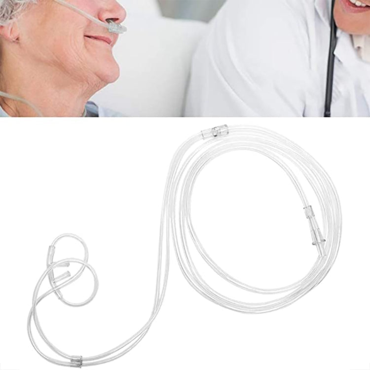 5 PCS Household Disposable Double-hole Nasal Oxygen Tube Pipe Oxygen Supply Tubing, Length: 4m, Length: 4m