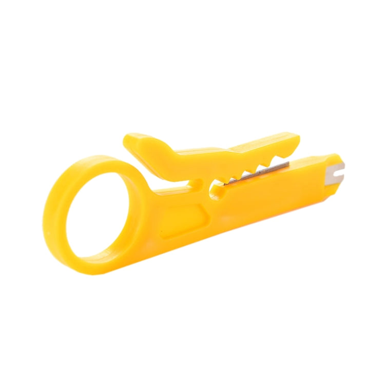 10 PCS Mini Cable Crimping Tool Punch Down Cutter for RJ45 Cat5 Network Cable, Data Telephone Cable, Computer UTP Cable, 10 PCS
