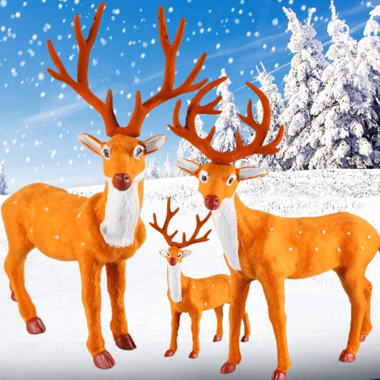 Christmas Simulation Deer Christmas Decoration, Size: 21*15.5*5.5cm, Size: 21*15.5*5.5cm