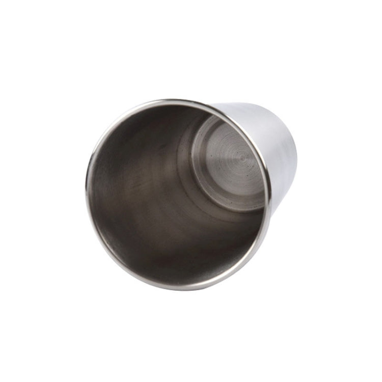 70ml Single Wall Electropolished Stainless Steel Brief Wine Cup(Silver), 70ml