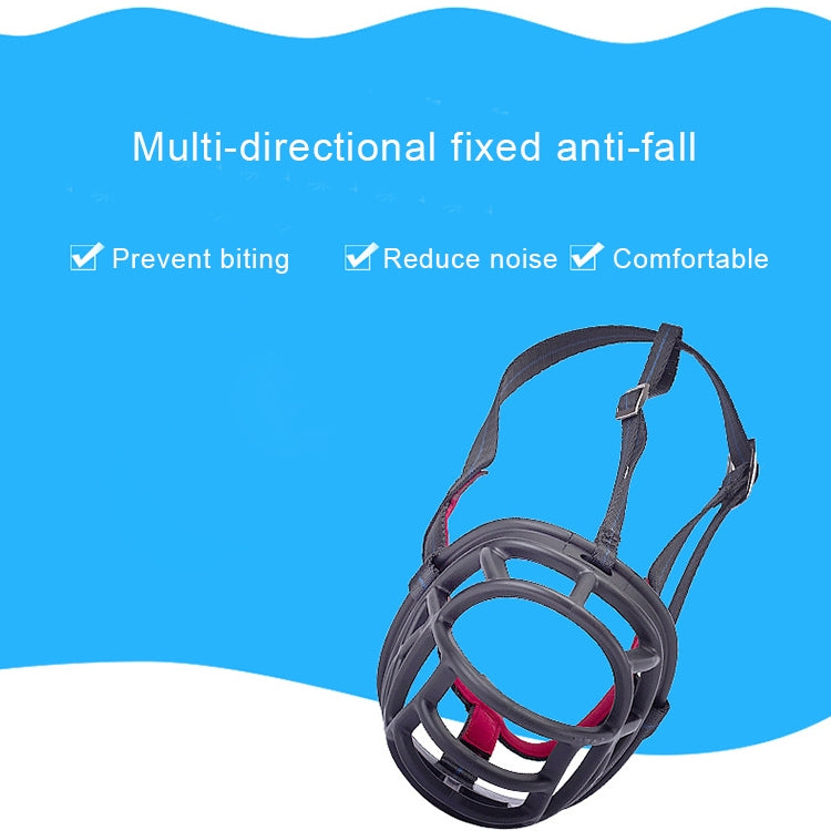 Dog Muzzle Prevent Biting Chewing and Barking Allows Drinking and Panting, Size: 8.8*8.4*11cm, Size: 8.8*8.4*11cm