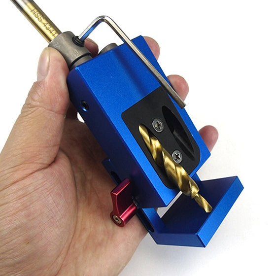 XK-1 C Aluminum Alloy Woodworking Oblique Hole Locator Woodworking Punch Tool, XK-1 C