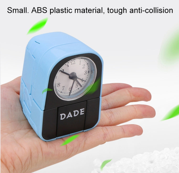 Mini Manual Child Deformation Alarm Clock Robot Toy