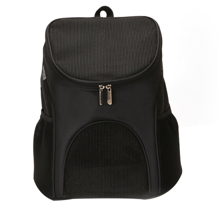 Portable Folding Nylon Breathable Pet Carrier Backpack, Size: 33 x 30 x 24cm, Size: 33 x 30 x 24cm Blue, Size: 33 x 30 x 24cm Red, Size: 33 x 30 x 24cm Black, Size: 33 x 30 x 24cm Coffee
