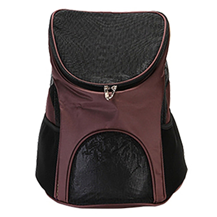 Portable Folding Nylon Breathable Pet Carrier Backpack, Size: 33 x 30 x 24cm, Size: 33 x 30 x 24cm Blue, Size: 33 x 30 x 24cm Red, Size: 33 x 30 x 24cm Black, Size: 33 x 30 x 24cm Coffee