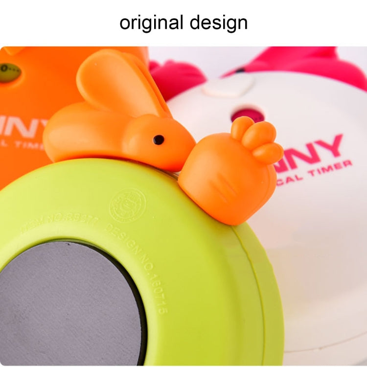 Rabbit 60 Minutes Mechanical Kitchen Cooking Count Down Alarm Timer Home Decorating Gadget, Random Color Delivery, RB277