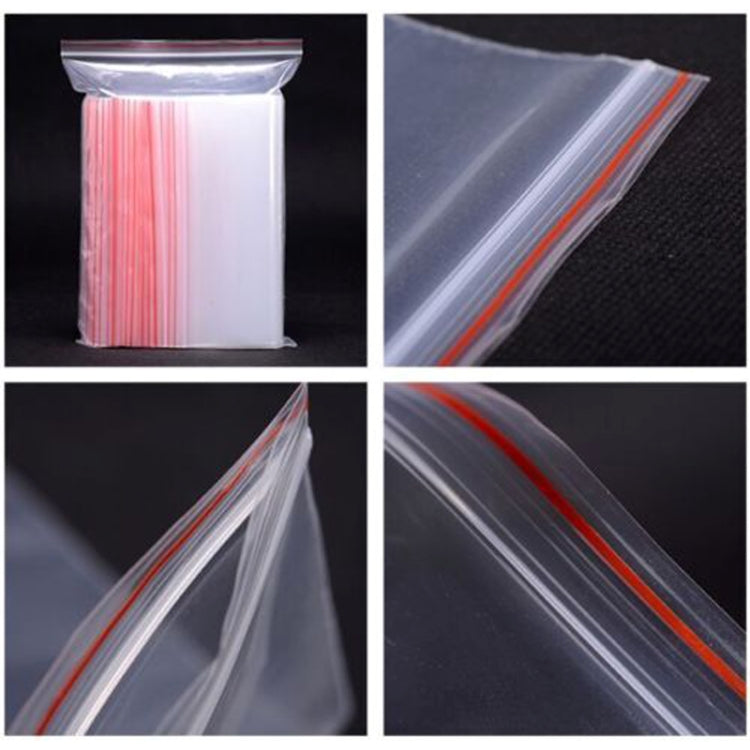 100pcs/pack PE Self Sealing Clear Zip Lock Packaging Bag, 4cm x 6cm, Custom Printing and Size are welcome, 4*6cm