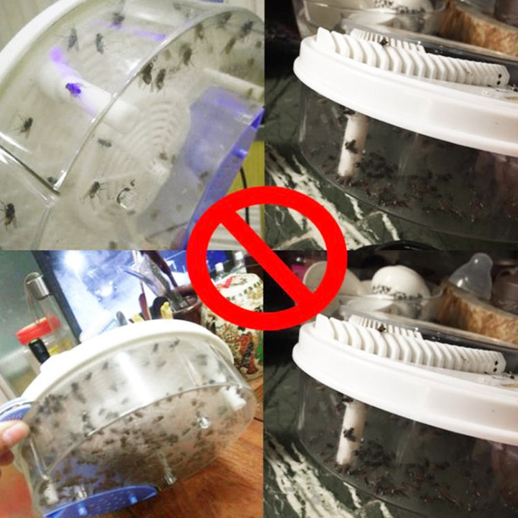 Electronic Automatic Fly Hunter, Environmental Protection Kill Fly, Automatic Fly Hunter White