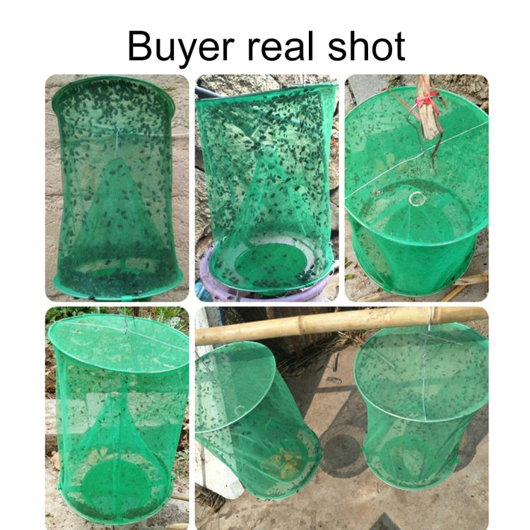 3pcs Folding Hanging Automatic Fly Hunter, Induced Fly Cage, Fly Cage