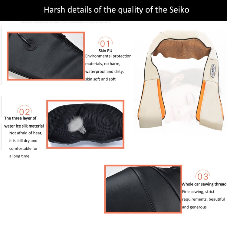 USB Charging Vibration Machine Neck Shawl Kneading Back Shoulder Vibration Massager