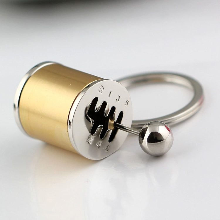 Six-speed Manual Shift Gear Keychain Key Ring Holder