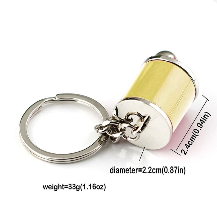 Six-speed Manual Shift Gear Keychain Key Ring Holder