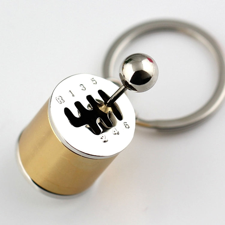 Six-speed Manual Shift Gear Keychain Key Ring Holder