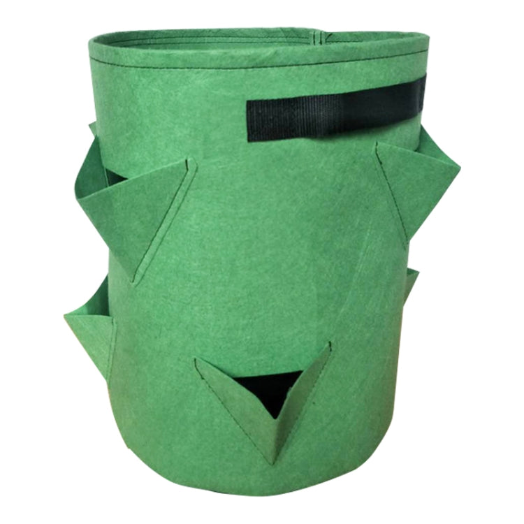 6 Pockets 26L / 7 Gallon Non-woven Felt Strawberry Planting Bag, Size: 30X35cm, Size: 30X35cm
